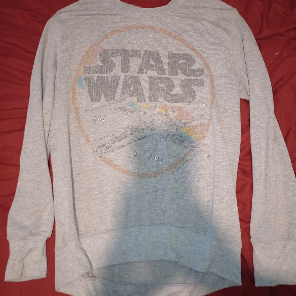 Star wars themed sweatshirt